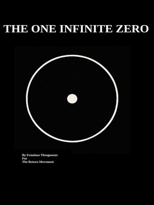 cover image of The One Infinite Zero